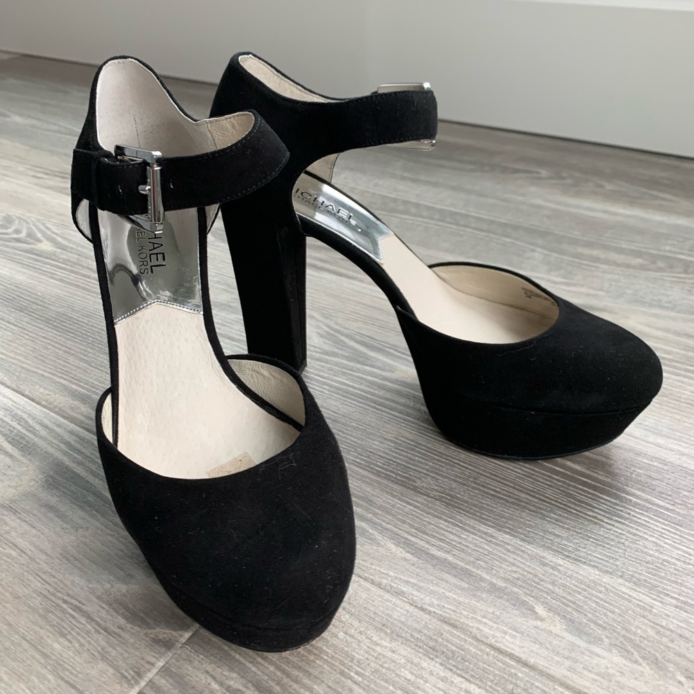 Michael Michael Kors Back Suede Platform